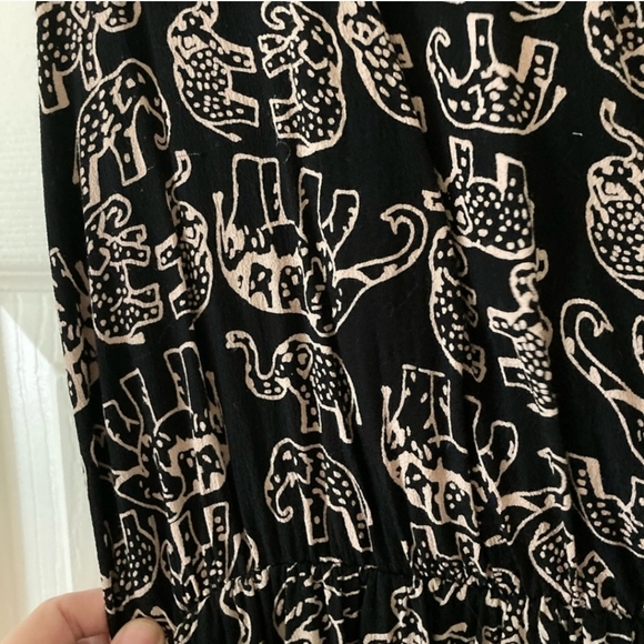 Anthropologie Maeve Noronha Elephant Dress - Picture 7 of 8